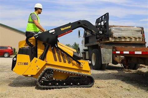 articulating mower skid steer|vermeer mini loader.